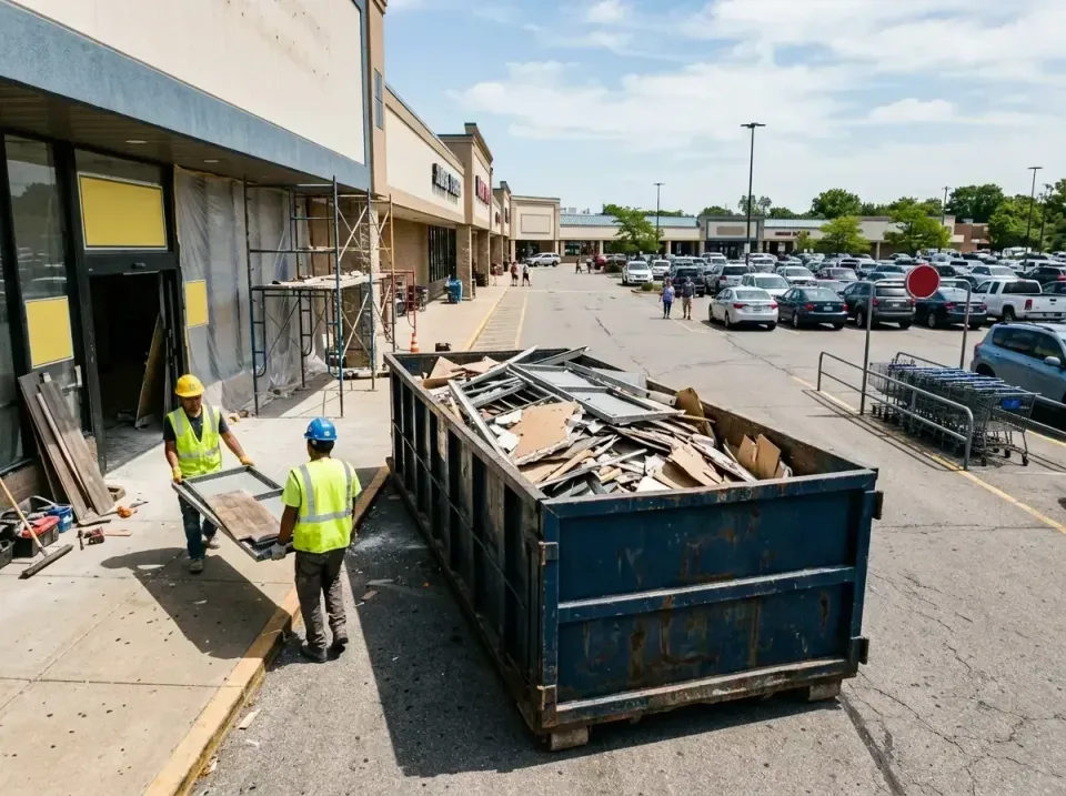 retail-store-renovation-debris-003 — frequently asked questions, Roll-off Dumpster Rentals in Forest Park, OH